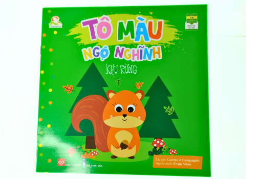 Sách Tô Màu Ngộ Nghĩnh - Khu Rừng
